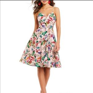 Gianni Bini Jacqueline Floral Print Dress